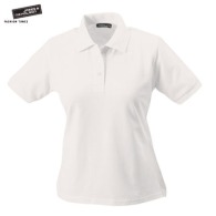 Women's classic polo shirt white