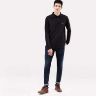 Long-sleeved polo shirt millers river