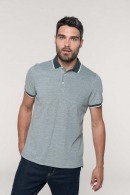 Men's two-tone mix polo shirt - Kariban