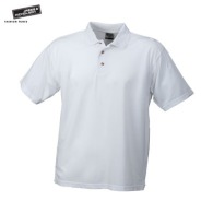 White multifunction polo shirt