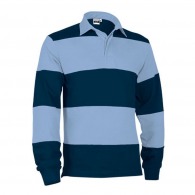 Rugby striped polo shirt 1st prize