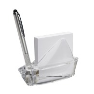 Notepad holder with reflective-fresno sheets