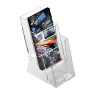 Cristal ECO counter brochure holder 3 x 1/3.A4 (210x105 mm)