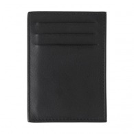 Rfid credit card holder in split leather
