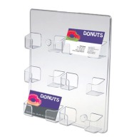 Wall Mounted Business Card Holder 6 x Cases Width