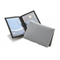 Card holder (2) double leather window
