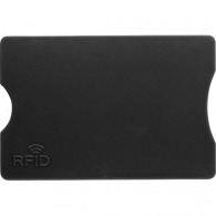 Plastic RFID secure credit card holder