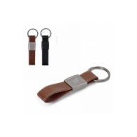 Leather buckle key ring