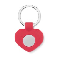 Key ring heart with token