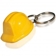 Recycled helmet key ring