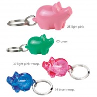 Recycled cutie pig key ring