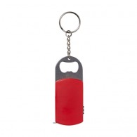 Bottle opener key ring, tape measure and lamp picture