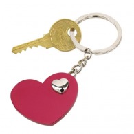 Heart-in-Heart Keychain