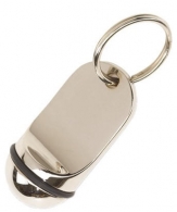 Heavy hotel key ring