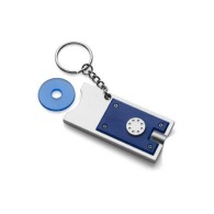 Token key ring with lamp picture