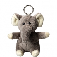Elephant p lush key ring.