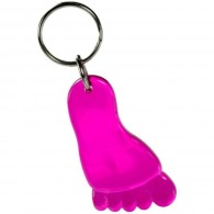 Recycled foot key ring
