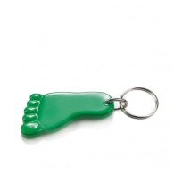 Recycled key ring foot