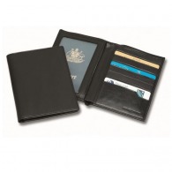 Leather passport cover