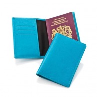 Coloured leatherette passport cover