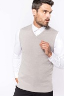 Kariban sleeveless men's sweater