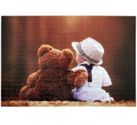 Puzzle in a box 34x48cm picture