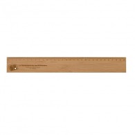 Bamboo ruler 30cm made to measure