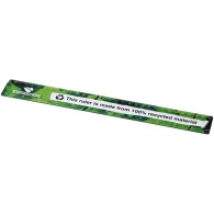 30cm ruler made of recycled plastic