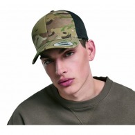 Retro Trucker Multicam® - Camouflage trucker style cap