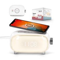 10w induction alarm clock & charger