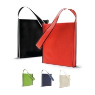 Non-woven shoulder bag for fairs and exhibitions