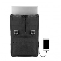 Computer backpack imitation fabric