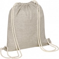 Madison recycled cotton drawstring bag