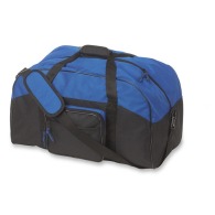 Sports bag with front pocket