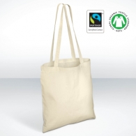 Tote bag cotton 100% organic and fair trade Fairtrade