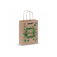 Kraft paper bag 90g/m² 22x18x8cm