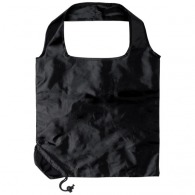 Foldable bag in a round pocket picture