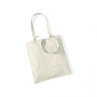 Shopping bag in organic cotton - natural tote bag 