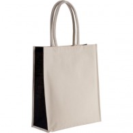 Shopping bag in cotton / jute - 23 l picture