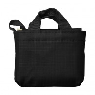 Foldable shopping bag in polyester ribstop
