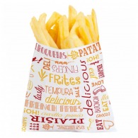 Bag for french fries 12x12cm (per mile)