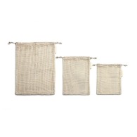Set of 3 nets for fruit and vegetables