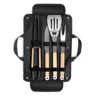 Set of 4 barbecue accessories
