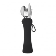Set of 5 stainless steel cutlery picture