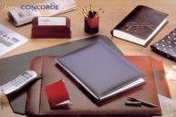 CONCORDE flap leather desk pad CONCORDE format 56 x 38
