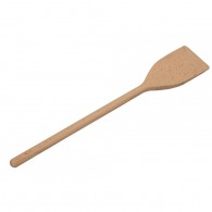 Wooden spatula with round handle