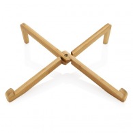 Bamboo laptop stand