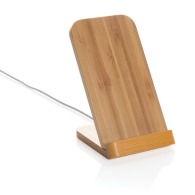 5W induction phone holder in FSC bamboo