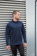 Men's 1/4 zip running sweatshirt