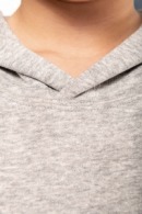 Eco-responsible children's hooded sweatshirt